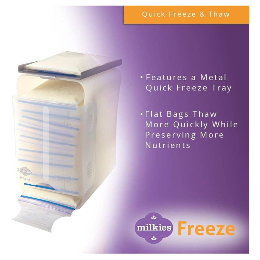 Milkies frozen milk storage